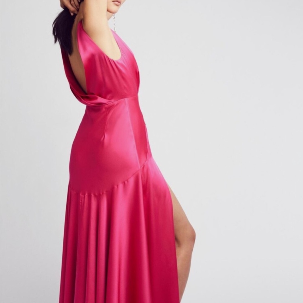Free People Vibrant Pink Dress